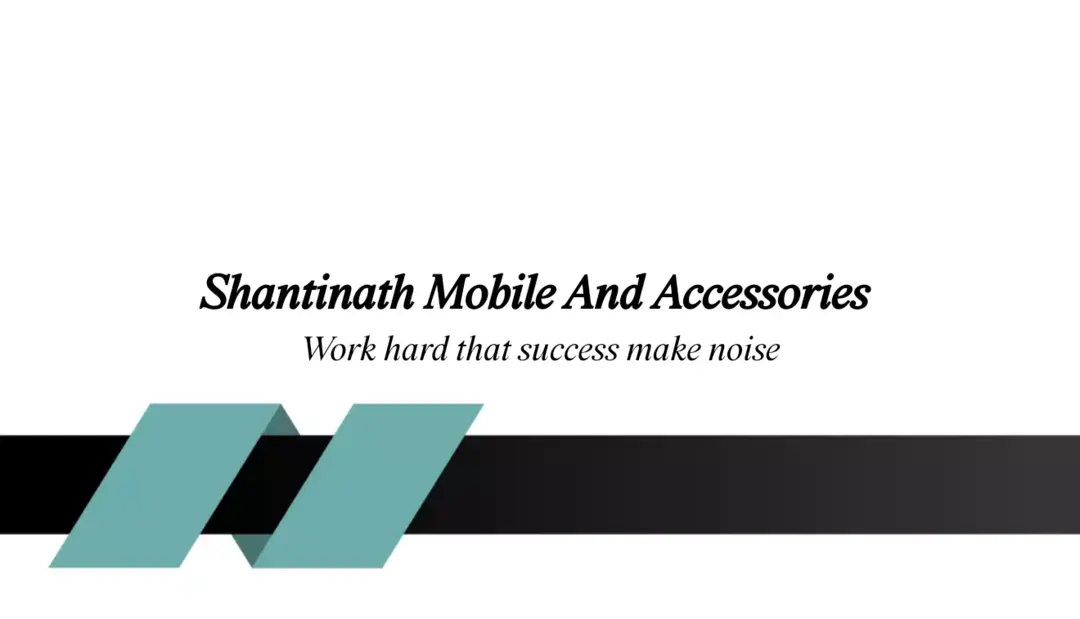 Visiting card store images of Shantinath mobile Mumbai 