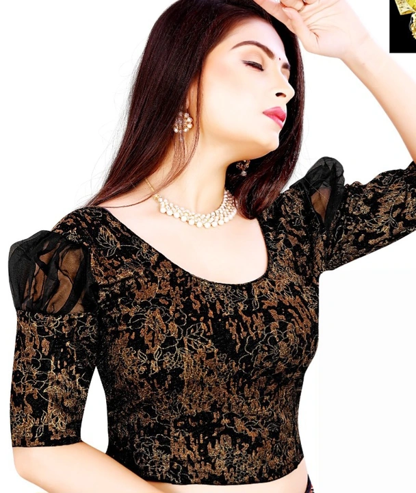 Puff sleeves blouse  uploaded by Mangal Parinay on 7/22/2023