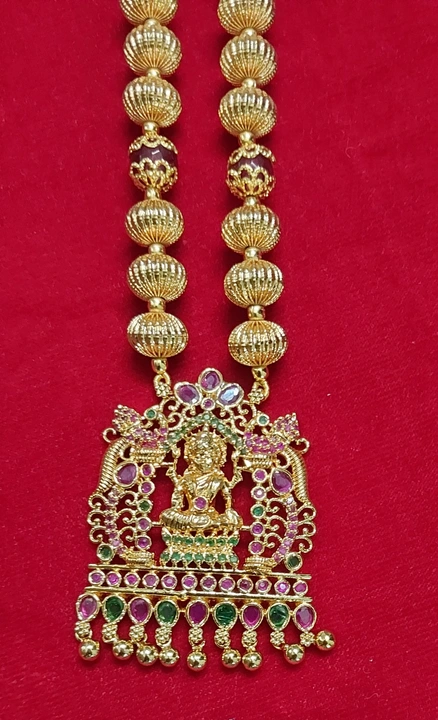 Post image Moti Chain with Lakshmi Devi locket