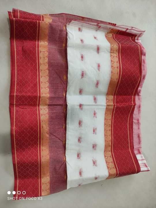 Tant saree 
💐💐💐💐

Pure cotton 

With starch 

 uploaded by business on 3/17/2021