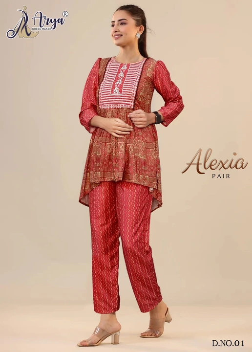 Alexia Western wear pair  uploaded by Divya Fashion on 7/22/2023