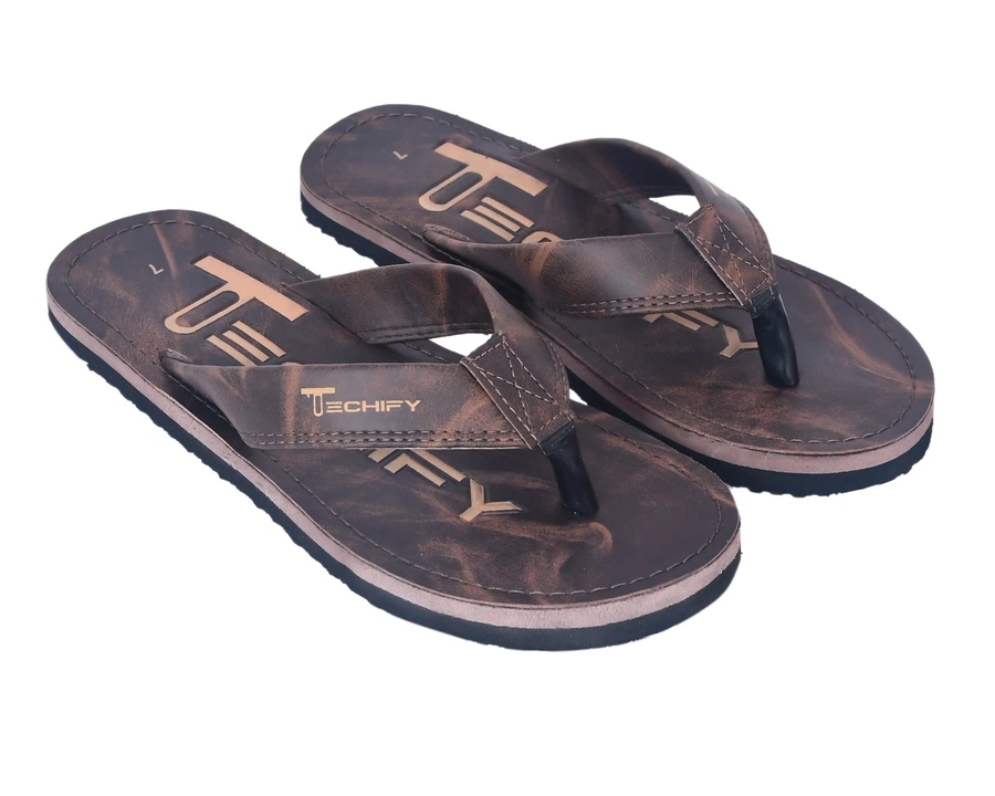 Techify mens flipflop made of rexin and eva  uploaded by Techify Exports on 7/22/2023
