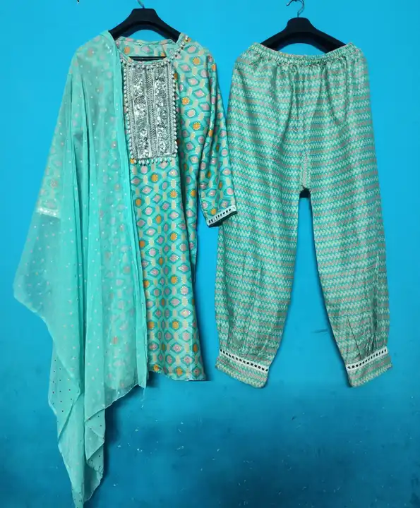 Afghani Suit Dupatta uploaded by Zoya collection on 7/22/2023