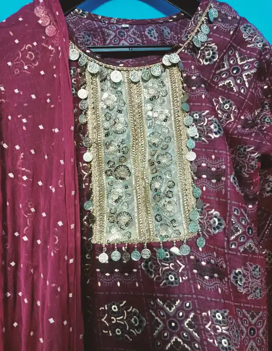 Afghani Suit Dupatta uploaded by Zoya collection on 7/22/2023