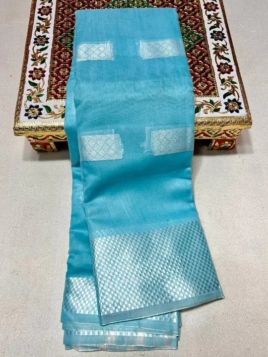 Fancy khadi silk sarees  uploaded by Krishna fashion on 7/22/2023