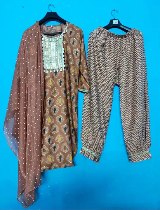 Trending Afghani suit Dupatta uploaded by business on 7/22/2023