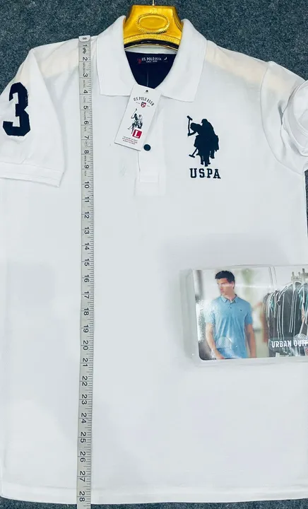 Us polo metty t shirt  uploaded by Panther garments - manufacturing  on 7/23/2023