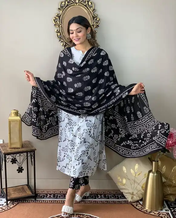 🌟🌟 *NEW LAUNCH* 💫💫
_New Style Beautiful 3 Peice Set Rayon_
*Beautiful Print with Quality asured  uploaded by Mahipal Singh on 7/23/2023