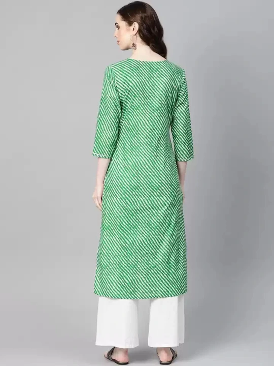 Women Printed Lehariya kurta and palazzo Set  uploaded by Laila fashion on 7/23/2023