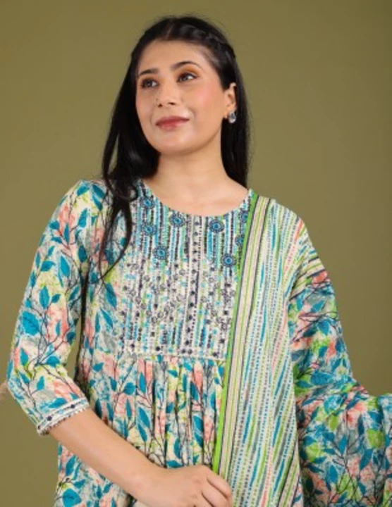 Party wear Ethnic kurta set for women  uploaded by business on 7/23/2023