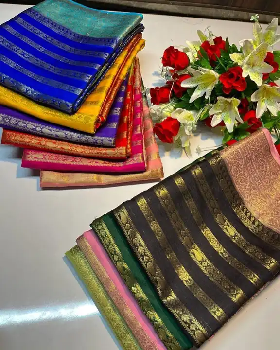 Banarasi daybal warm silk saree  uploaded by Feyazi art silk saree on 7/23/2023