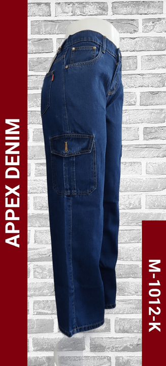 Flared cargo  uploaded by Ladies and men's denim jeans manufacturing on 7/23/2023