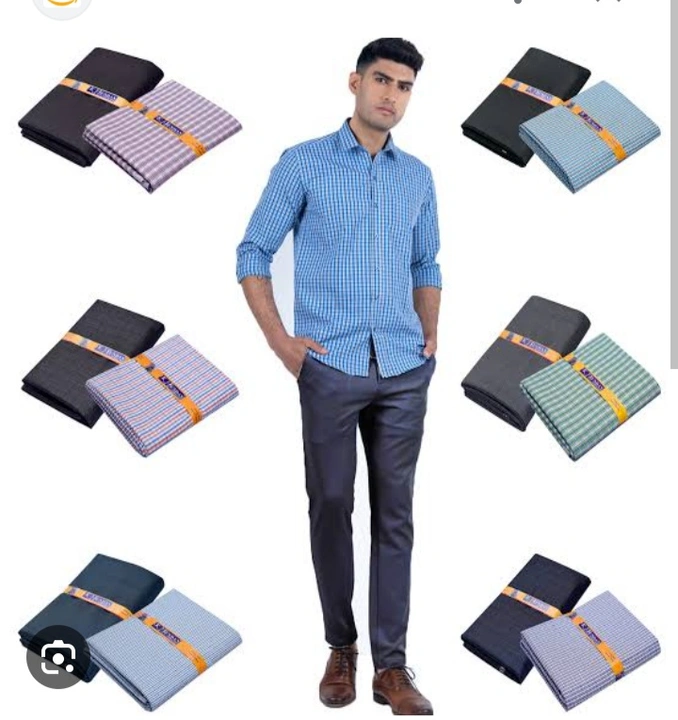 Premium quality shirt pant piece combo for mens uploaded by Shree gurudev collection / 9806507567 on 7/23/2023