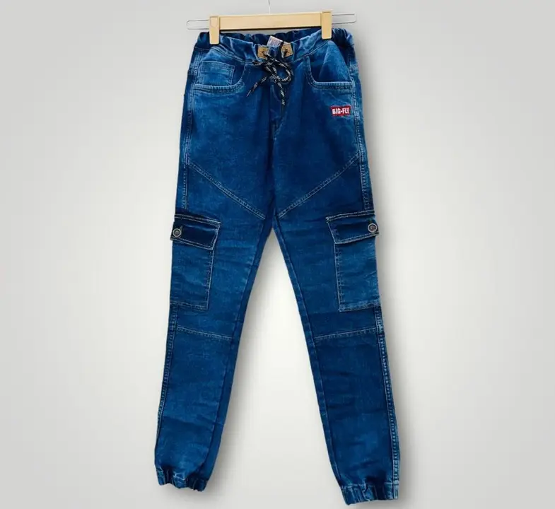 Big fly mens denim joggers uploaded by business on 7/23/2023