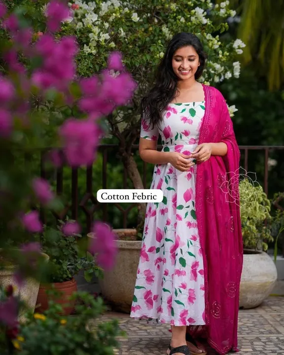 Butiful gowns with duppata  uploaded by Villa outfit on 7/23/2023