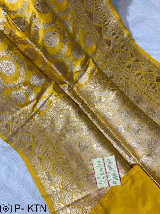 Pure Katan silk mark Saree  uploaded by business on 7/23/2023