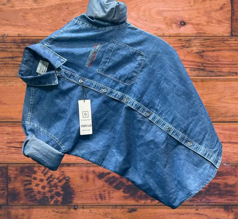 DENIM DOUBLE POCKET SIZE.M-L-XL uploaded by Amaan garments  on 7/23/2023