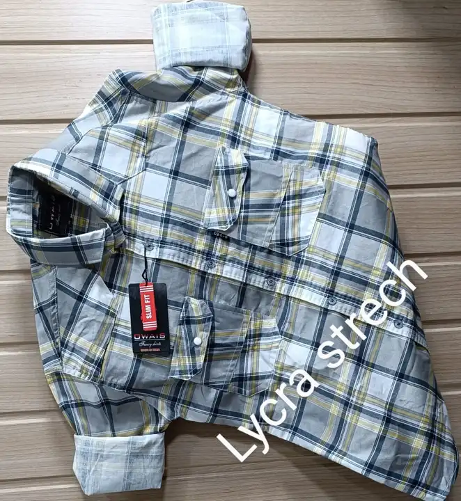 100% COTTON CHECKS DOUBLE POCKET SIZE.M-L-XL uploaded by Amaan garments  on 7/23/2023