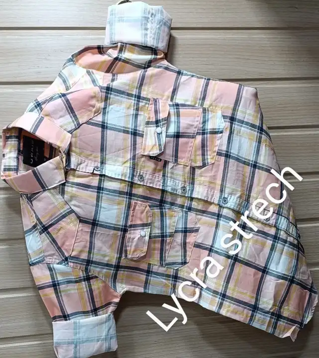 100% COTTON CHECK DOUBLE POCKET SIZE.M-L-XL uploaded by Amaan garments  on 7/23/2023