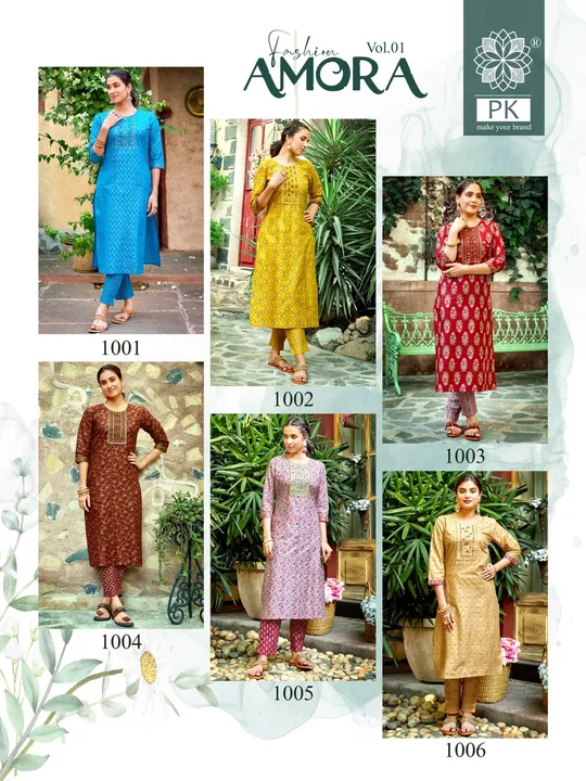 *FASHION AMORA VOL 1* uploaded by Priyanka fabrics on 7/23/2023