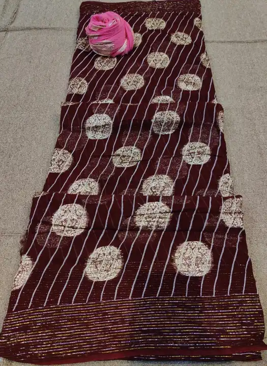 Gorjet fabric peacock jari  uploaded by Deepika Designer Saree on 7/23/2023