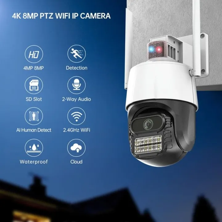 WiFi 5mp outdoor PTZ Camera  uploaded by Bushra Electronic on 7/23/2023