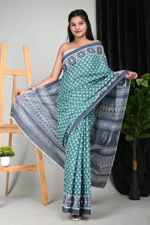 *HAND BLOCK BAGRU PRINT COTTON MUL MUL SAREES WITH BLOUSE PIECE*

👉🏻Assure Premium Quality
👉🏻Pur uploaded by Saiba hand block on 7/23/2023