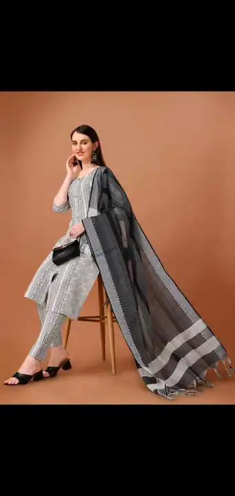 Cotton kurta set  uploaded by Nishedhya Fashion on 7/23/2023
