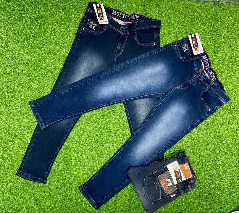 👖 *NEW POLY KNITTED JEANS*👖  uploaded by SATYOSHAM INDUSTRIES PRIVATE LIMITED on 7/23/2023