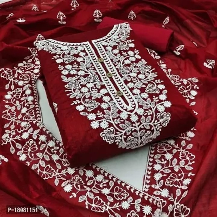 Chandary cotton suit material uploaded by Princess on 7/23/2023