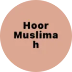 Business logo of Hoor muslimah
