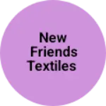 Business logo of New friends textiles