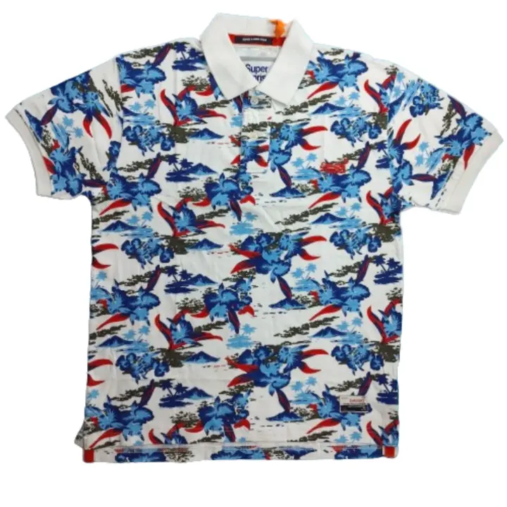 Mens printed Polo T shirt uploaded by business on 7/23/2023