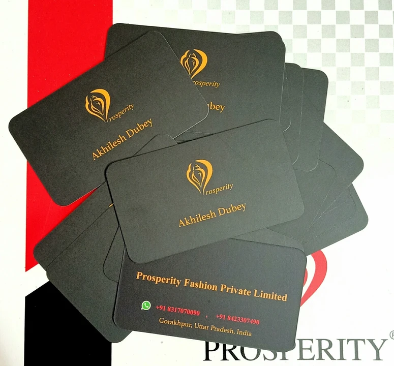 Visiting card store images of PROSPERITY