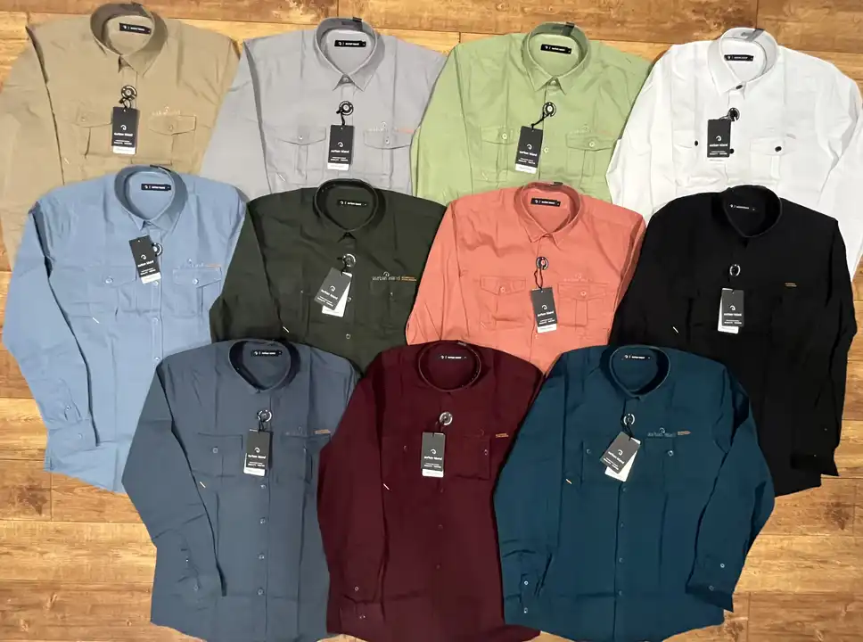 MENS DOUBLE POCKET SHIRTS uploaded by SS creations on 7/24/2023