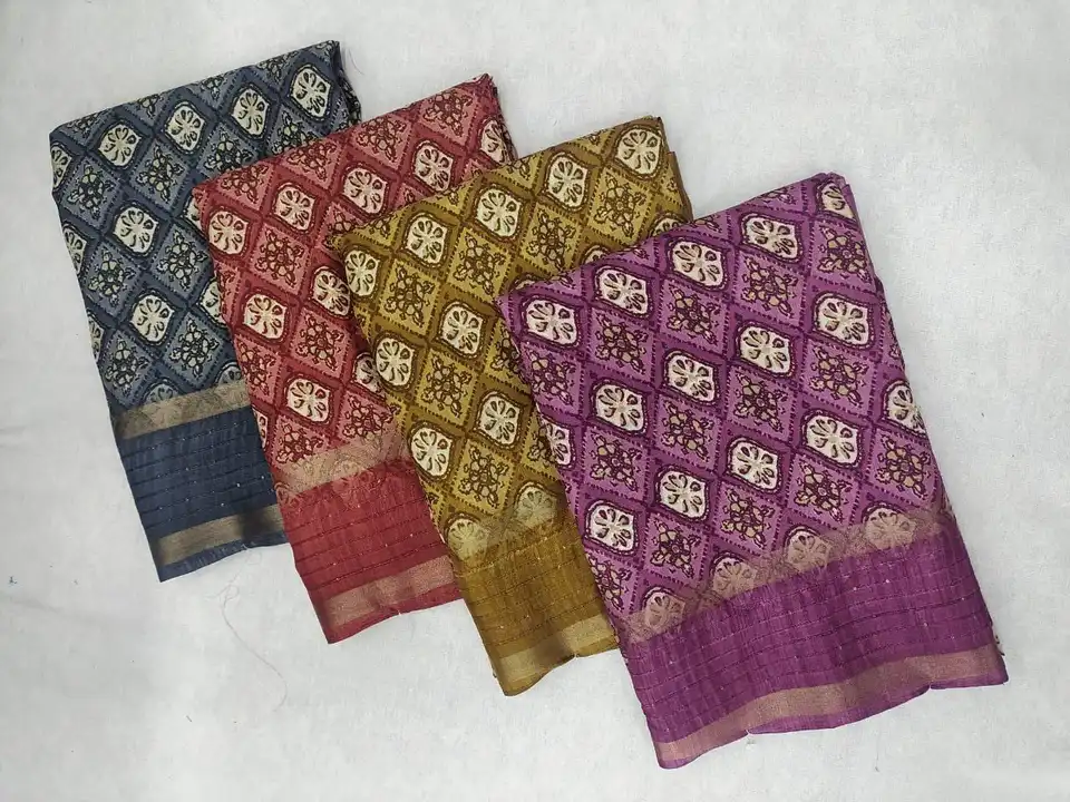 Dola silk sequence border  uploaded by N k sarees on 7/24/2023