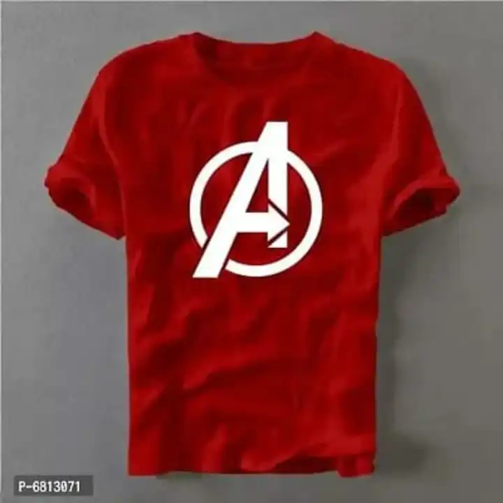 Mens Round Neck Avenger Printed T shirt uploaded by business on 7/24/2023