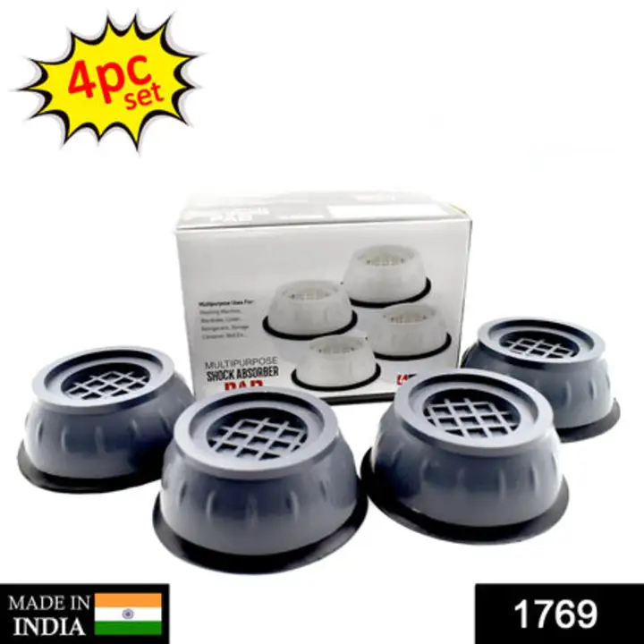 1769 Anti Vibration Pads with Suction Cup Feet uploaded by DeoDap on 7/24/2023