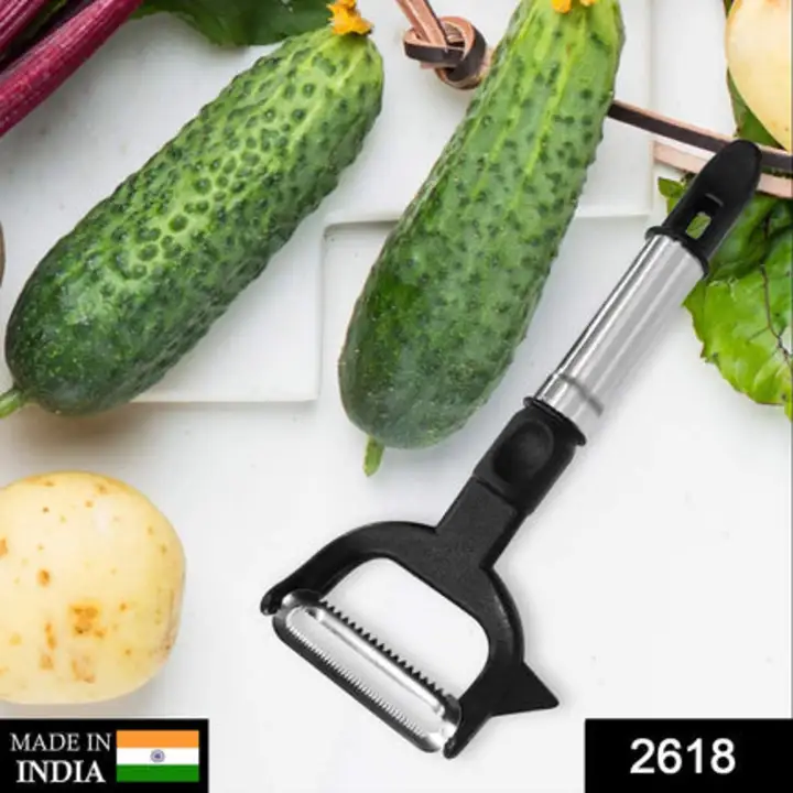 2618 2-in-1 Double Julienne and Vegetable Peeler uploaded by DeoDap on 7/24/2023