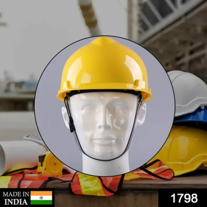 1798 Yellow Plastic Hard Hat Construction Cap (1Pc... uploaded by DeoDap on 7/24/2023