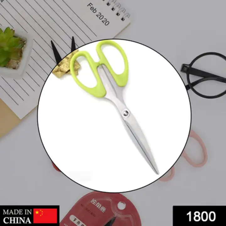 1800 Stainless Steel Scissors with Plastic handle grip... uploaded by DeoDap on 7/24/2023