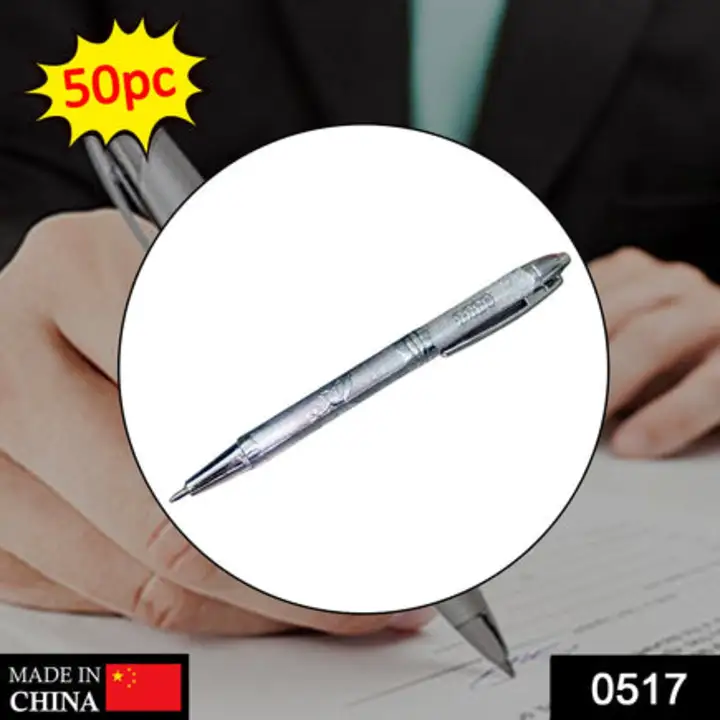0517 Classic Ball Pen (Pack of 50) uploaded by DeoDap on 7/24/2023