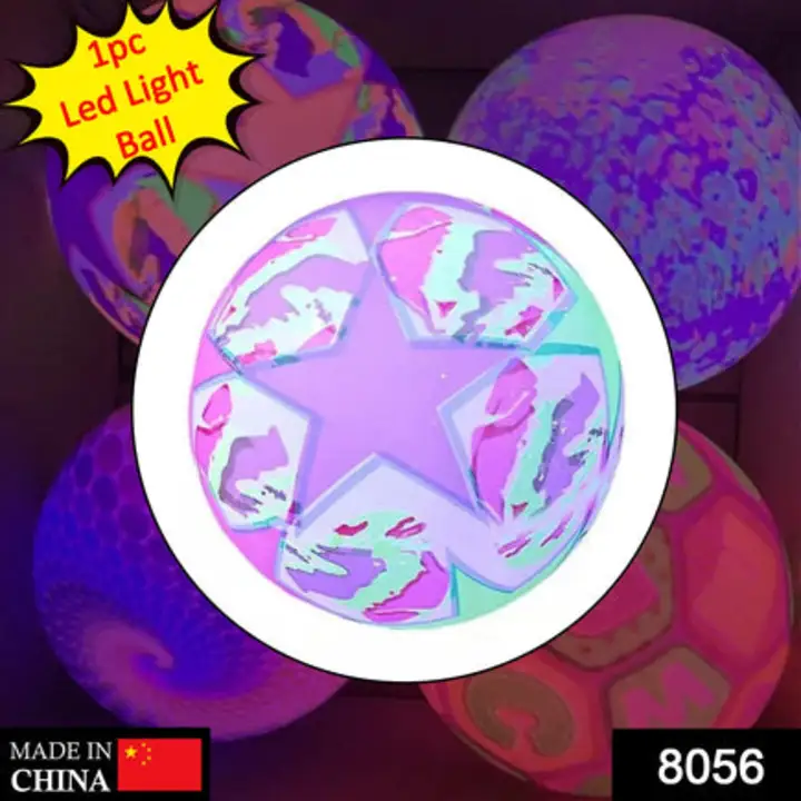 8056 Bouncy Stress Reliever Fun Play Led Rubber... uploaded by DeoDap on 7/24/2023