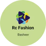 Business logo of Rc fashion