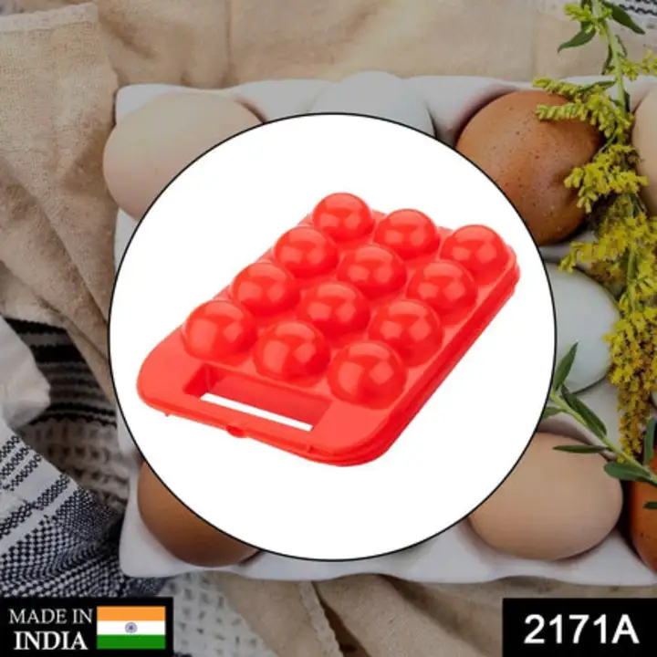 2171A Plastic Egg Carry Tray Holder Carrier Storage... uploaded by DeoDap on 7/24/2023
