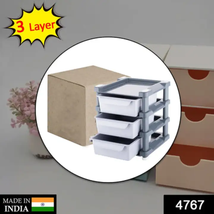 4767 Mini 3 Layer Drawer Used for storing... uploaded by DeoDap on 7/24/2023