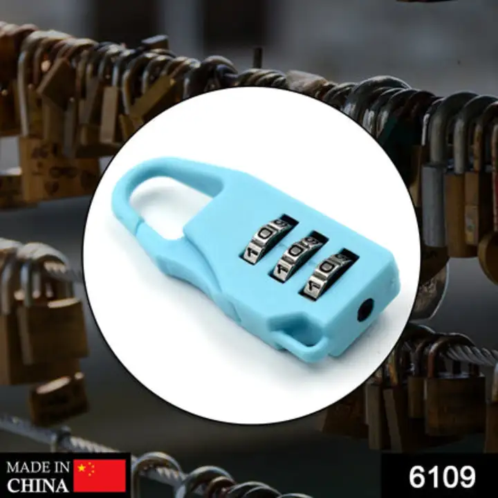6109 3 Digit luggage Lock and tool used... uploaded by DeoDap on 7/24/2023