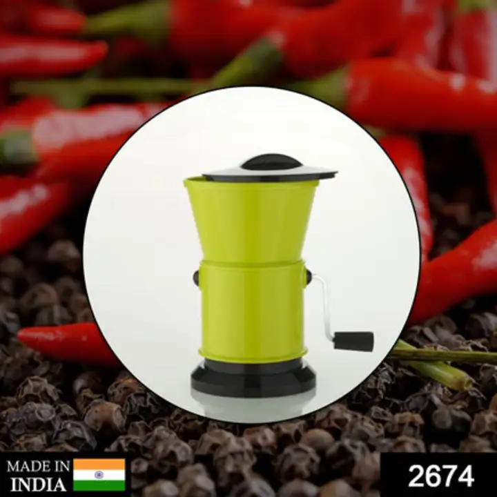 2674 Round Chilly Cutter and grinder tool with... uploaded by DeoDap on 7/24/2023