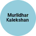 Business logo of Murlidhar kalekshan