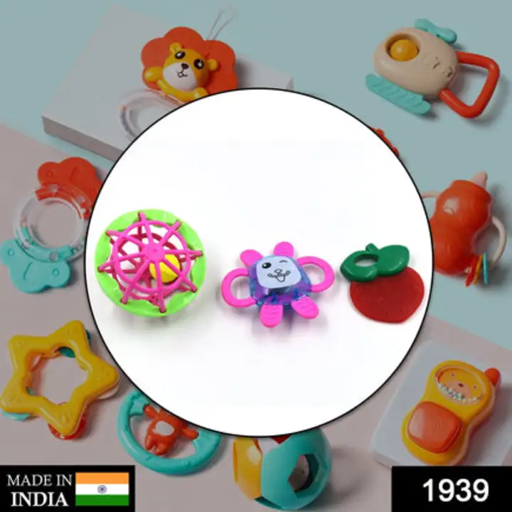 1939 AT39 3Pc Rattles Baby Toy and game... uploaded by DeoDap on 7/24/2023